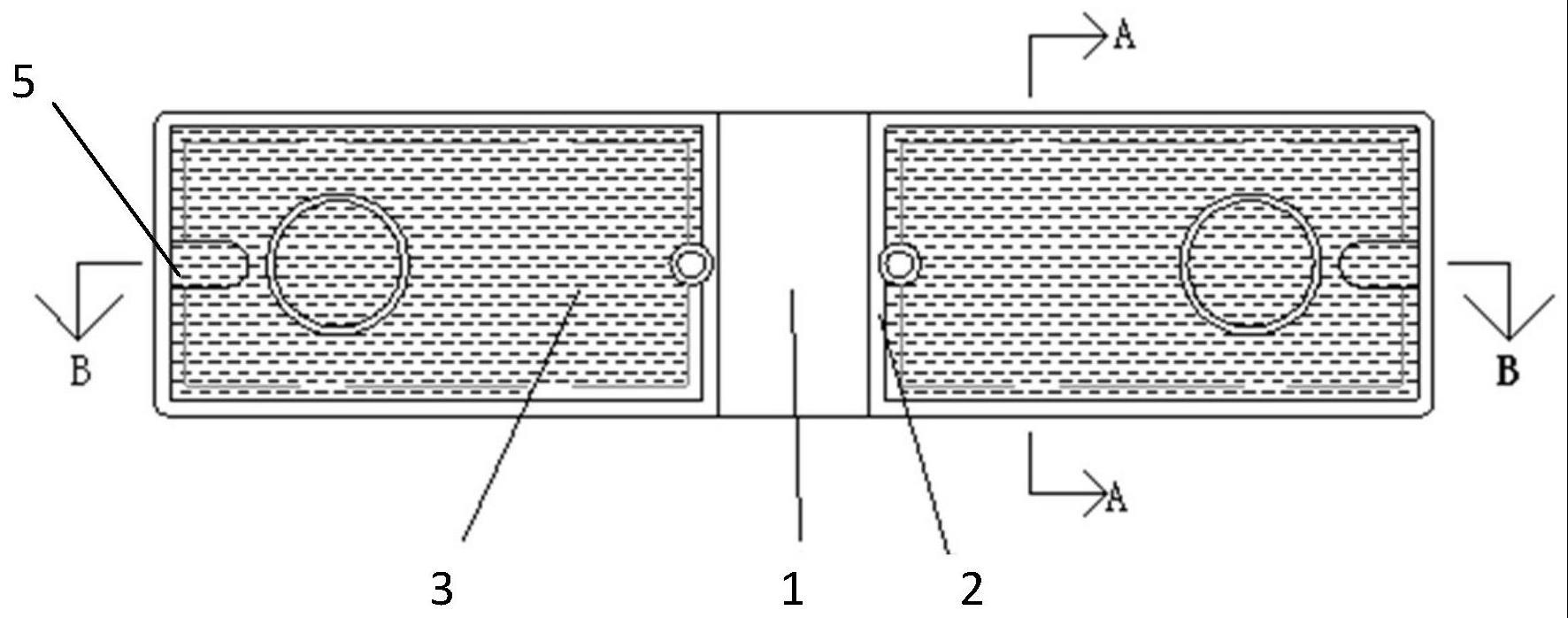 一种均热结构的合金电流检测电阻及制备方法与流程