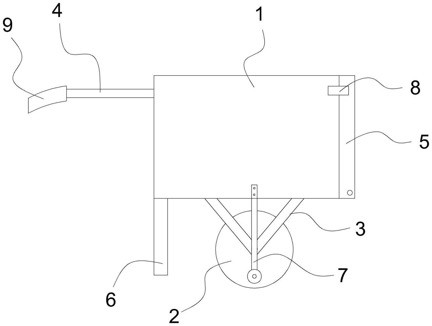 一种建筑手推车的制作方法