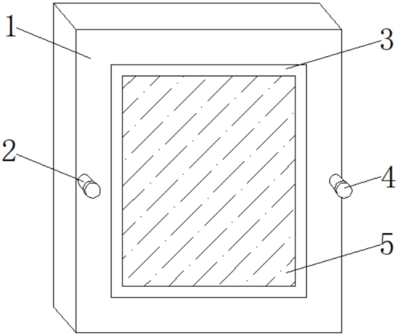 一种用于建筑施工的防火抗爆窗的制作方法