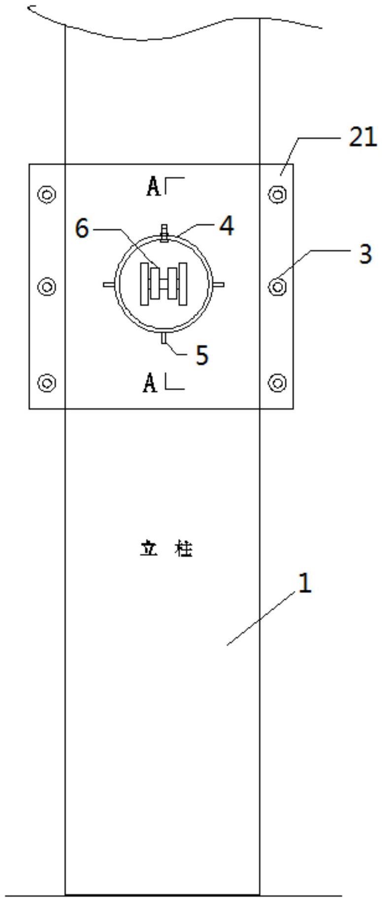 固定滑轮调节装置及吊装设备的制作方法