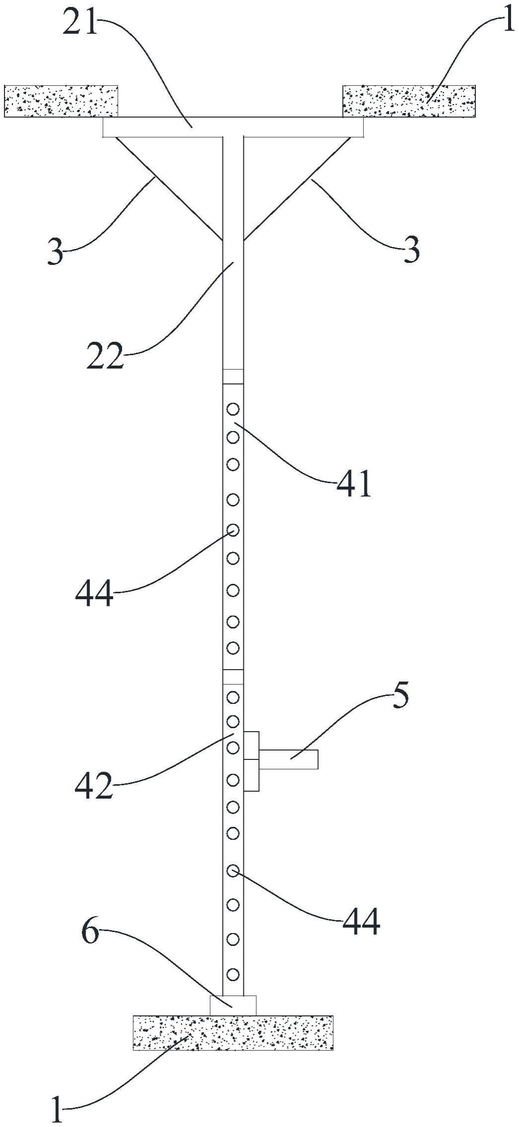 楼板预留孔洞吊模装置的制作方法