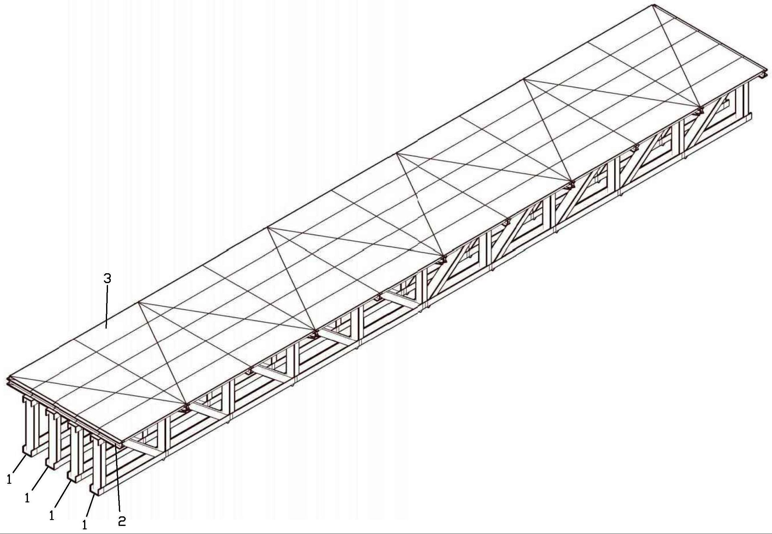 一种标准化铝合金桥梁的制作方法