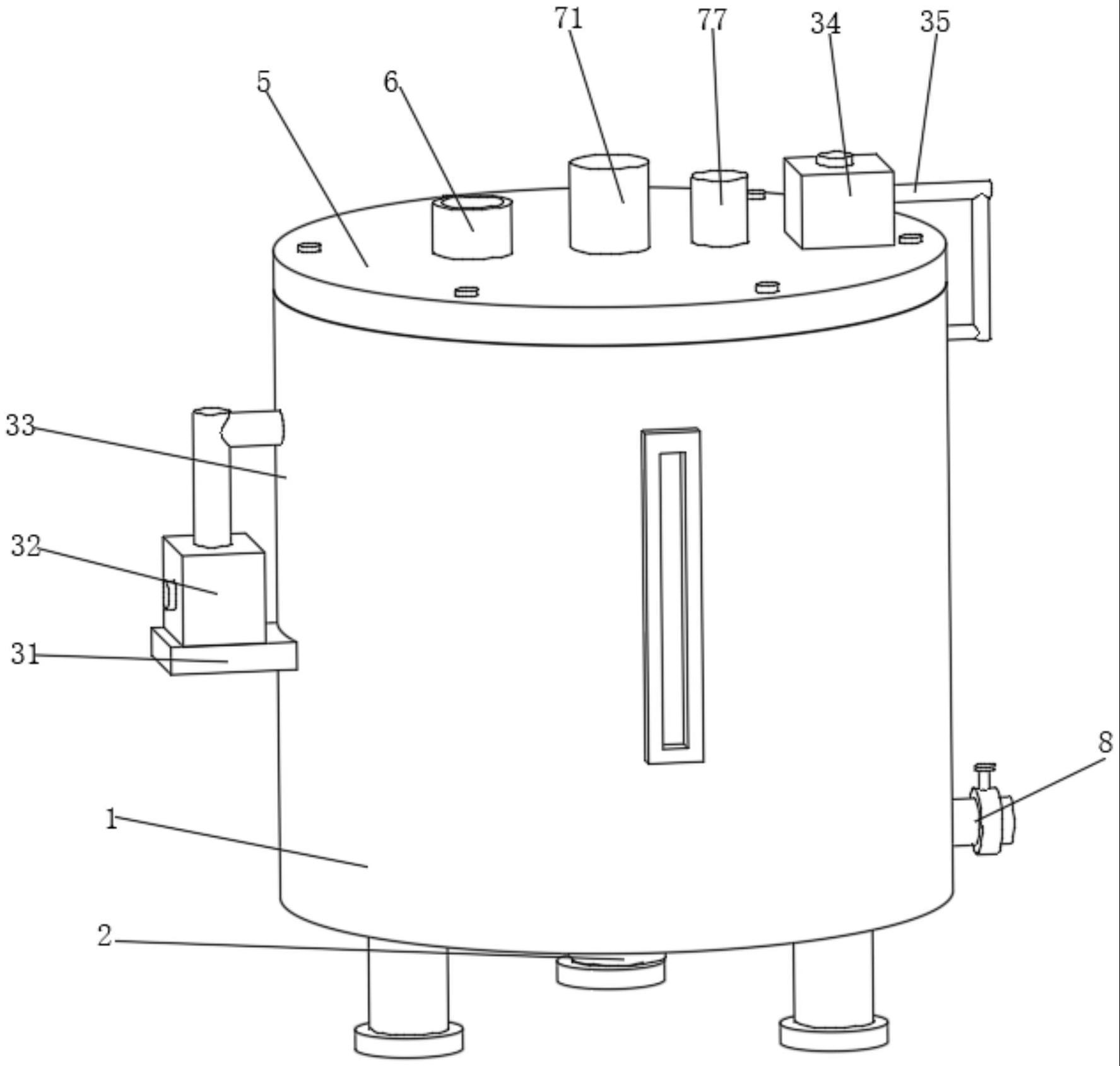 一种防堵型四氢呋喃废液回收器的制作方法