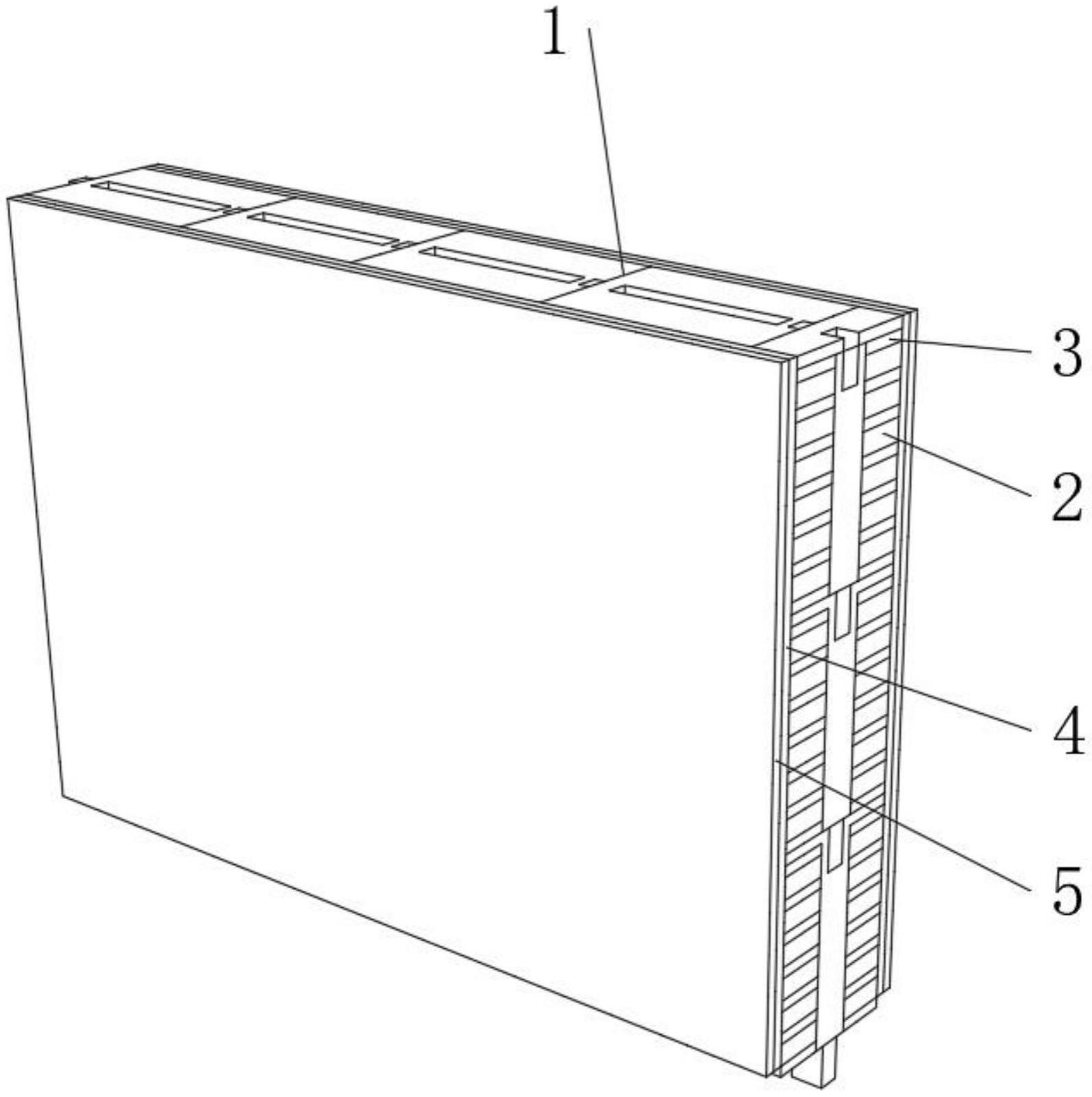 一种园林建筑隔热墙体结构的制作方法