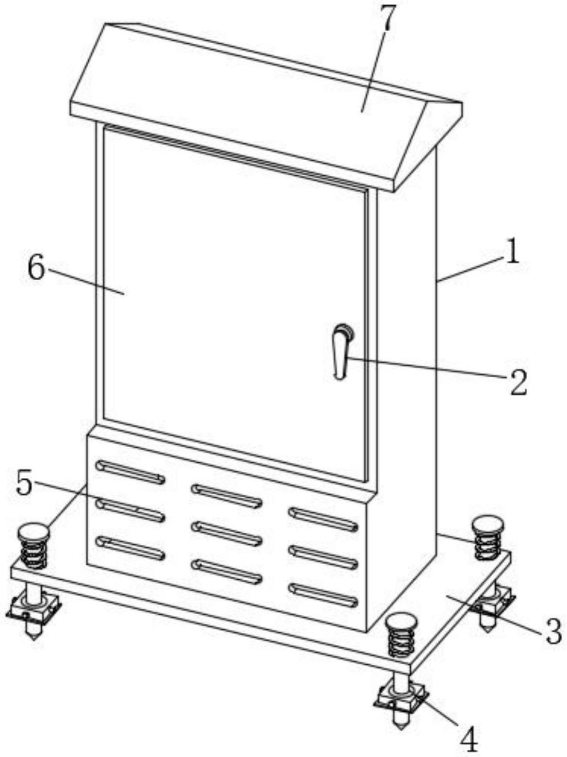 一种高低压配电柜防盗装置的制作方法