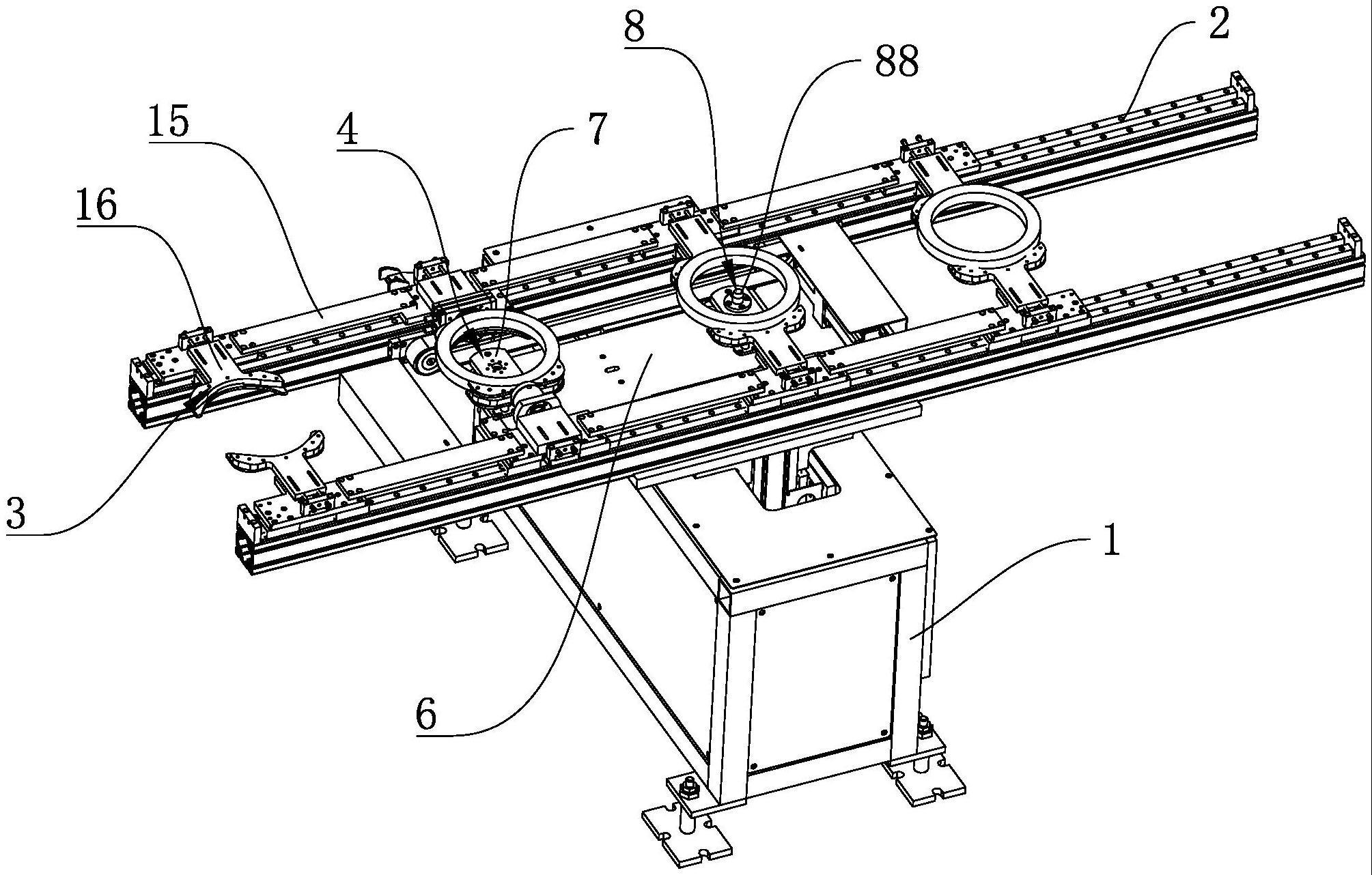 电机定子硅钢片自动激光焊接系统的制作方法