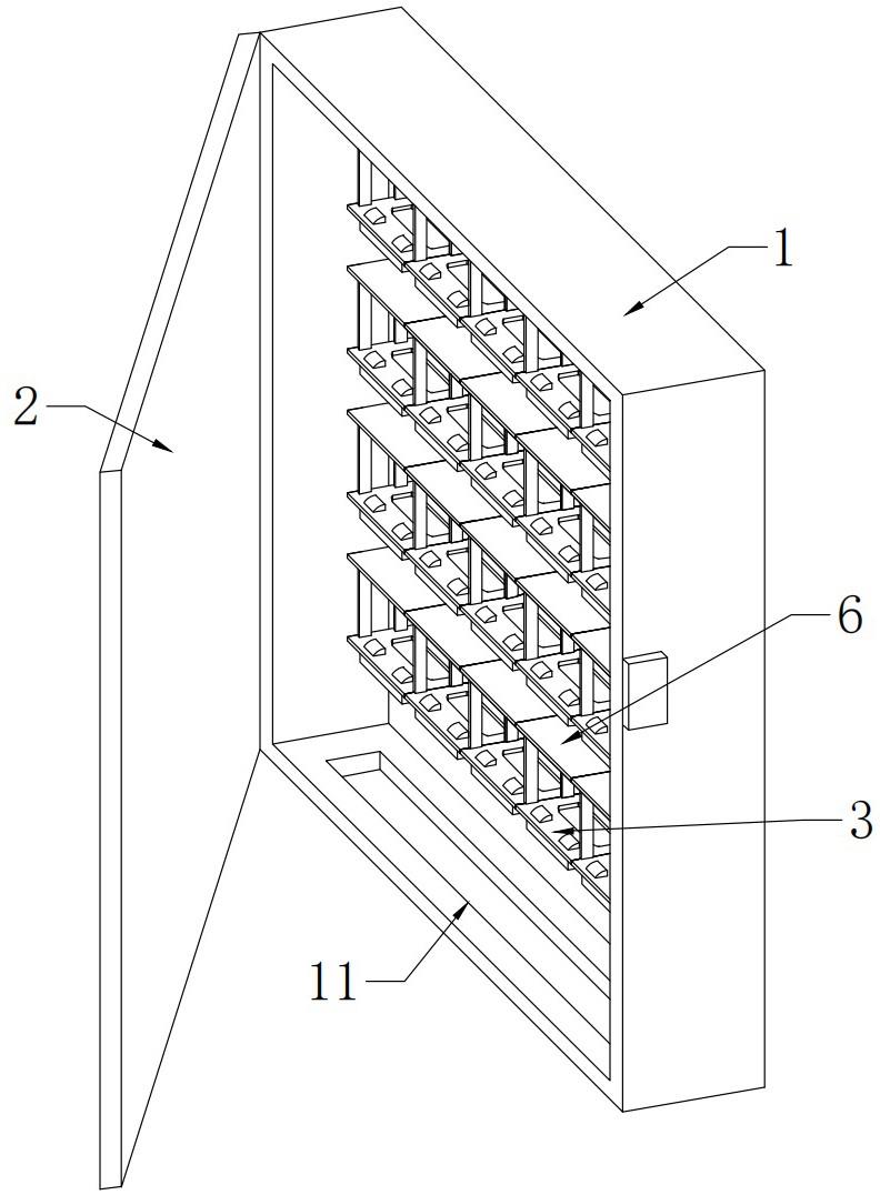 一种具有加固防脱结构的配电柜的制作方法