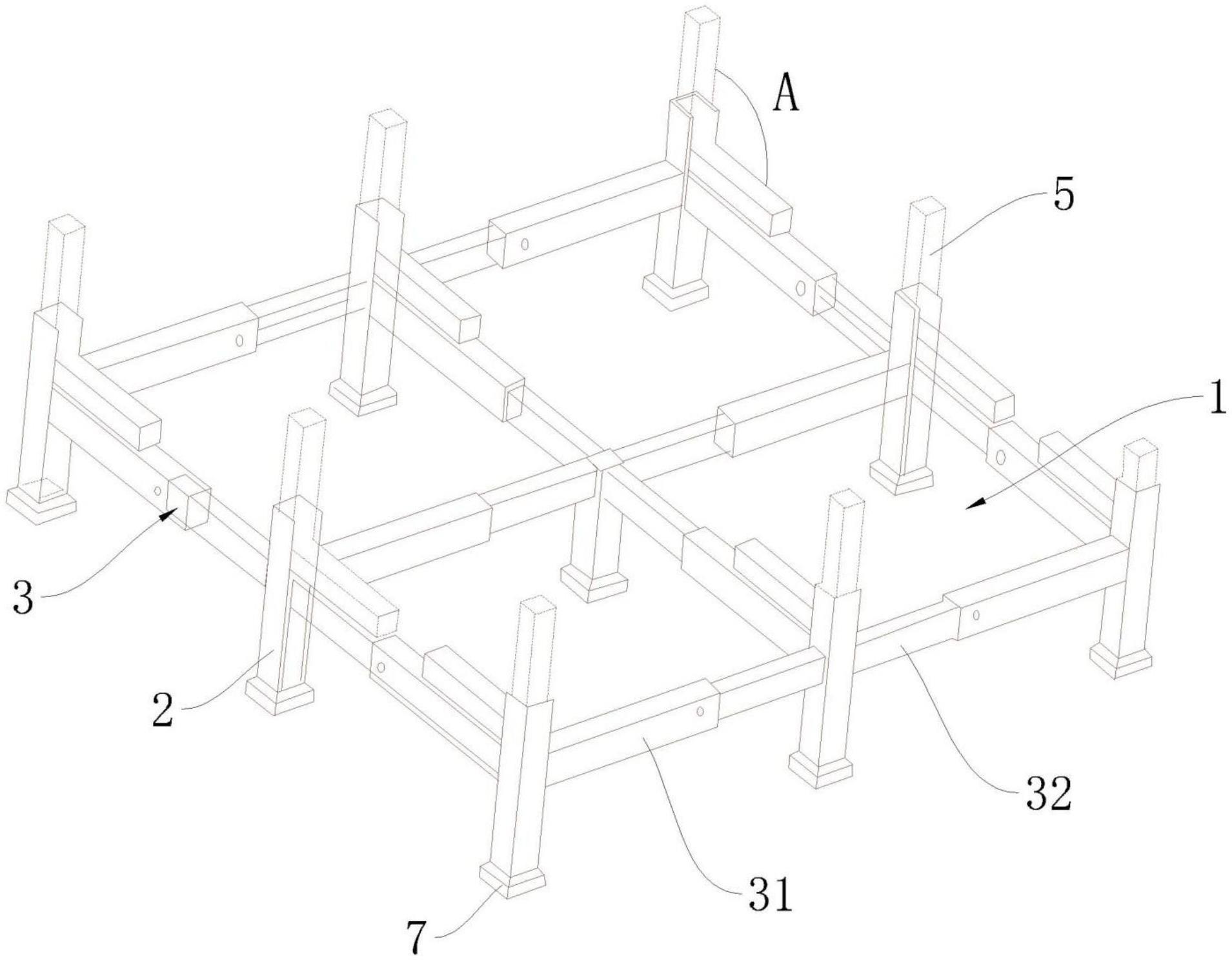 尺寸规格可变的卡板托盘结构的制作方法
