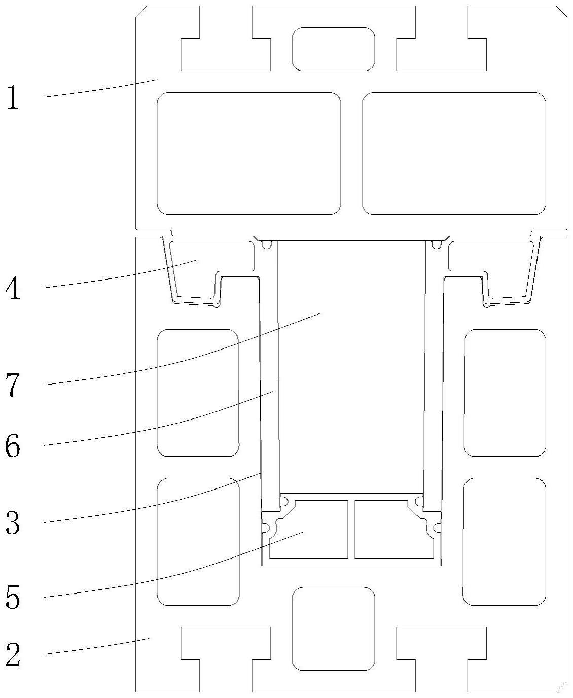 一种保温副框模具的制作方法