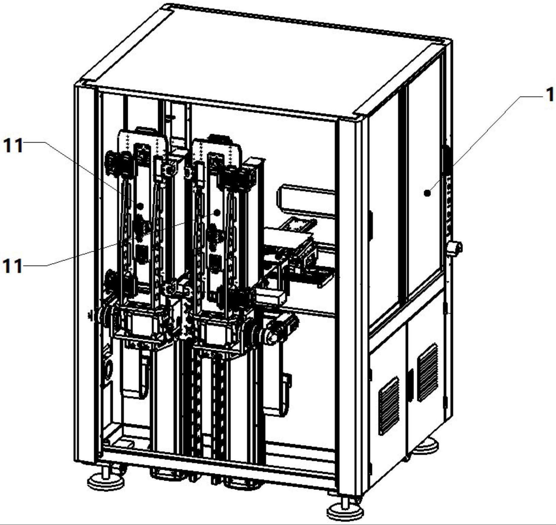 一种硅片分选机的无缝切换出料装置的制作方法