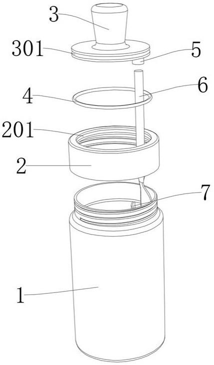 一种新型设有偏置取料勺容纳腔的调料罐的制作方法