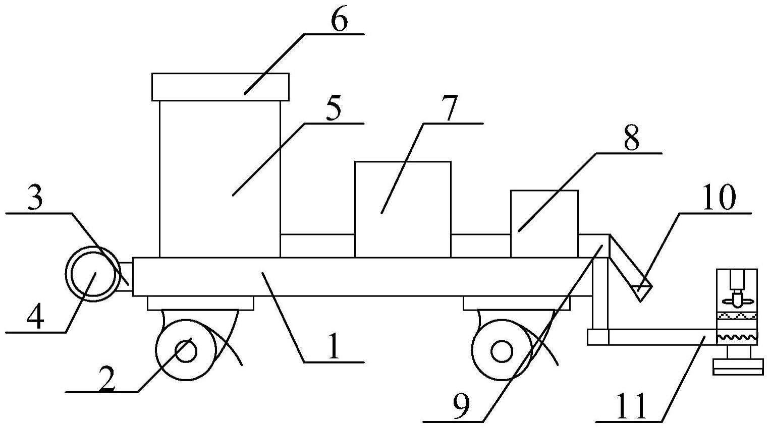 公路设计弯道用划线器的制作方法