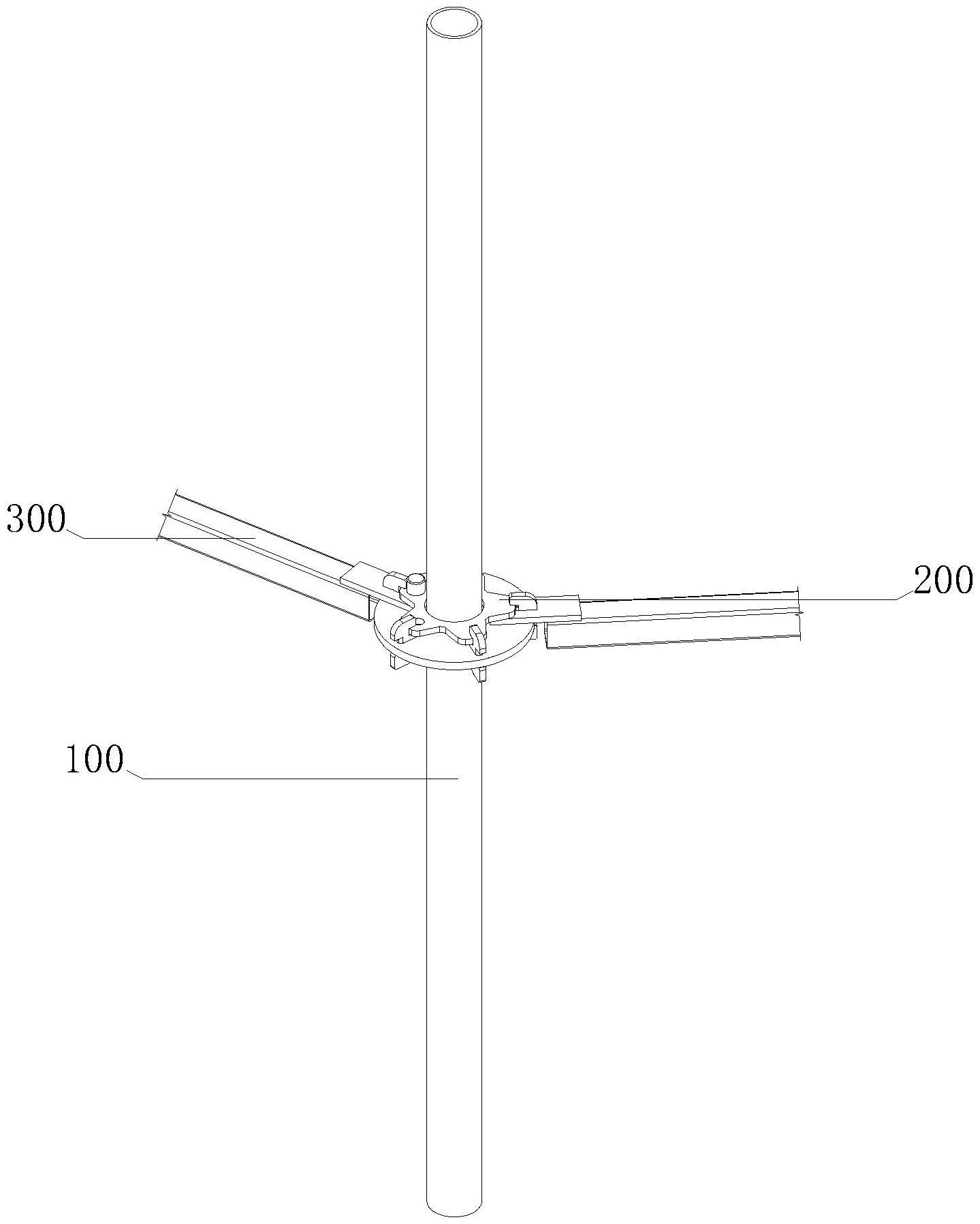 一种梅花锁盘扣装置的制作方法