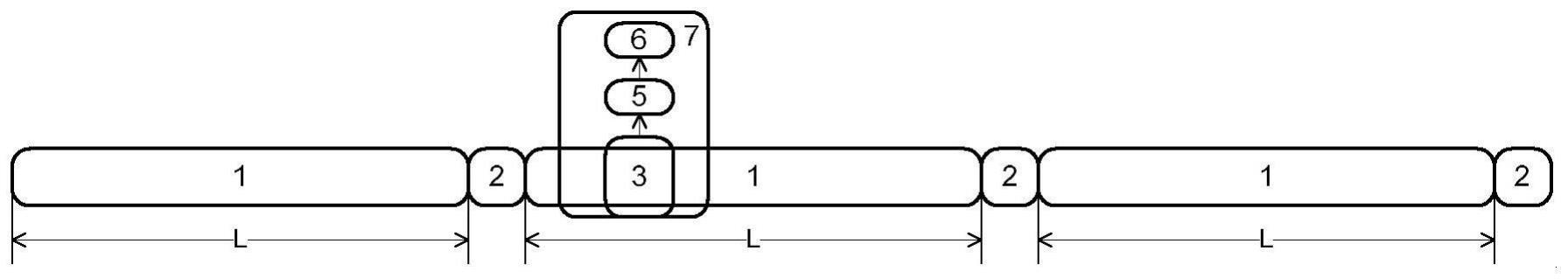 一种带区间标志的轨道磁浮车上定位测速系统的制作方法