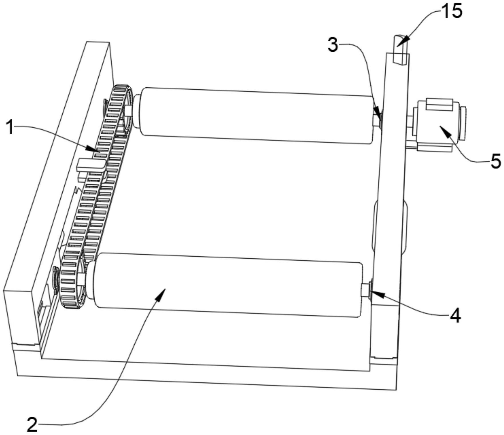 链条松紧度自测量及其对应的松紧度自调节装置的制作方法