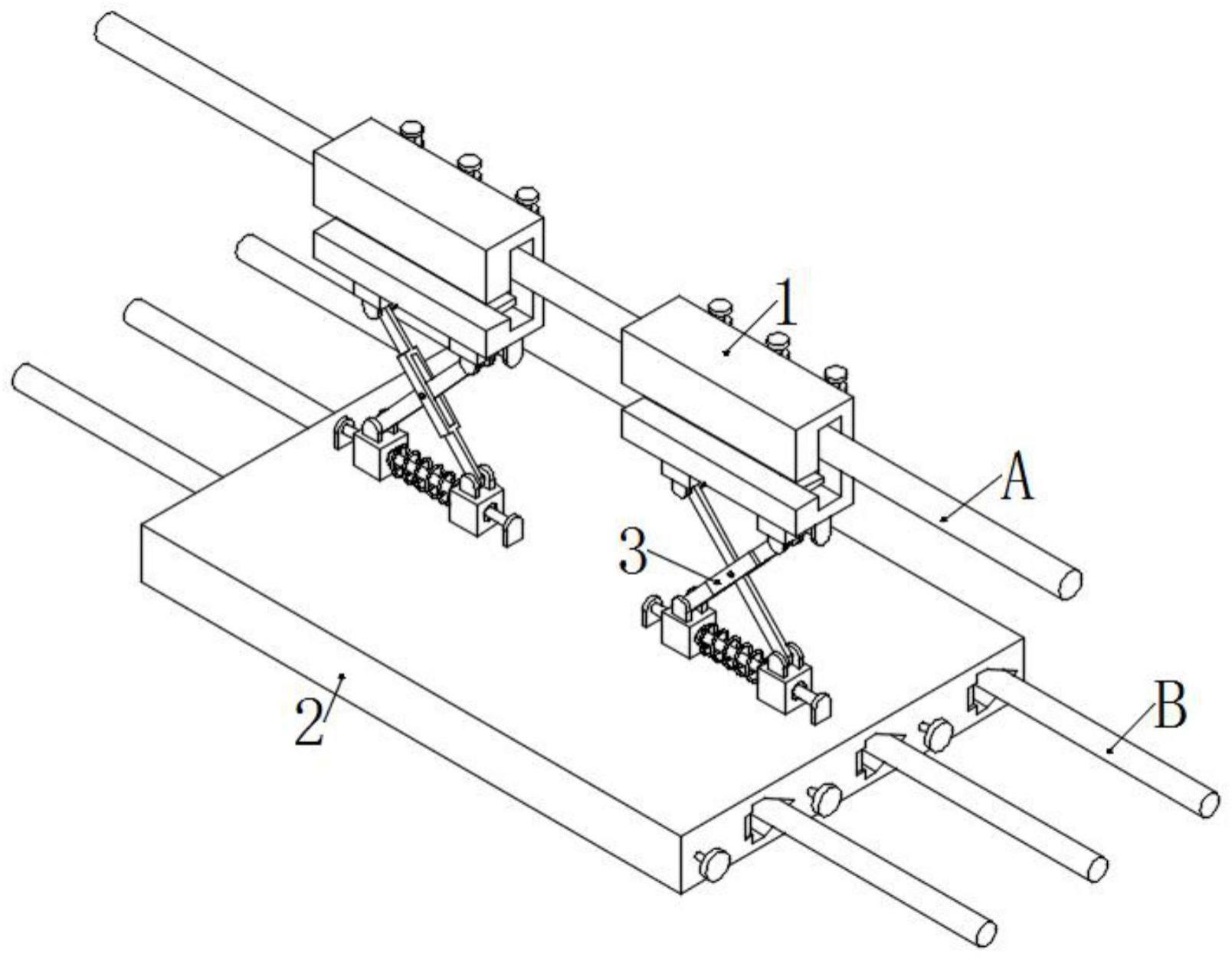 一种可调节夹紧和锁定的线缆悬挂装置的制作方法