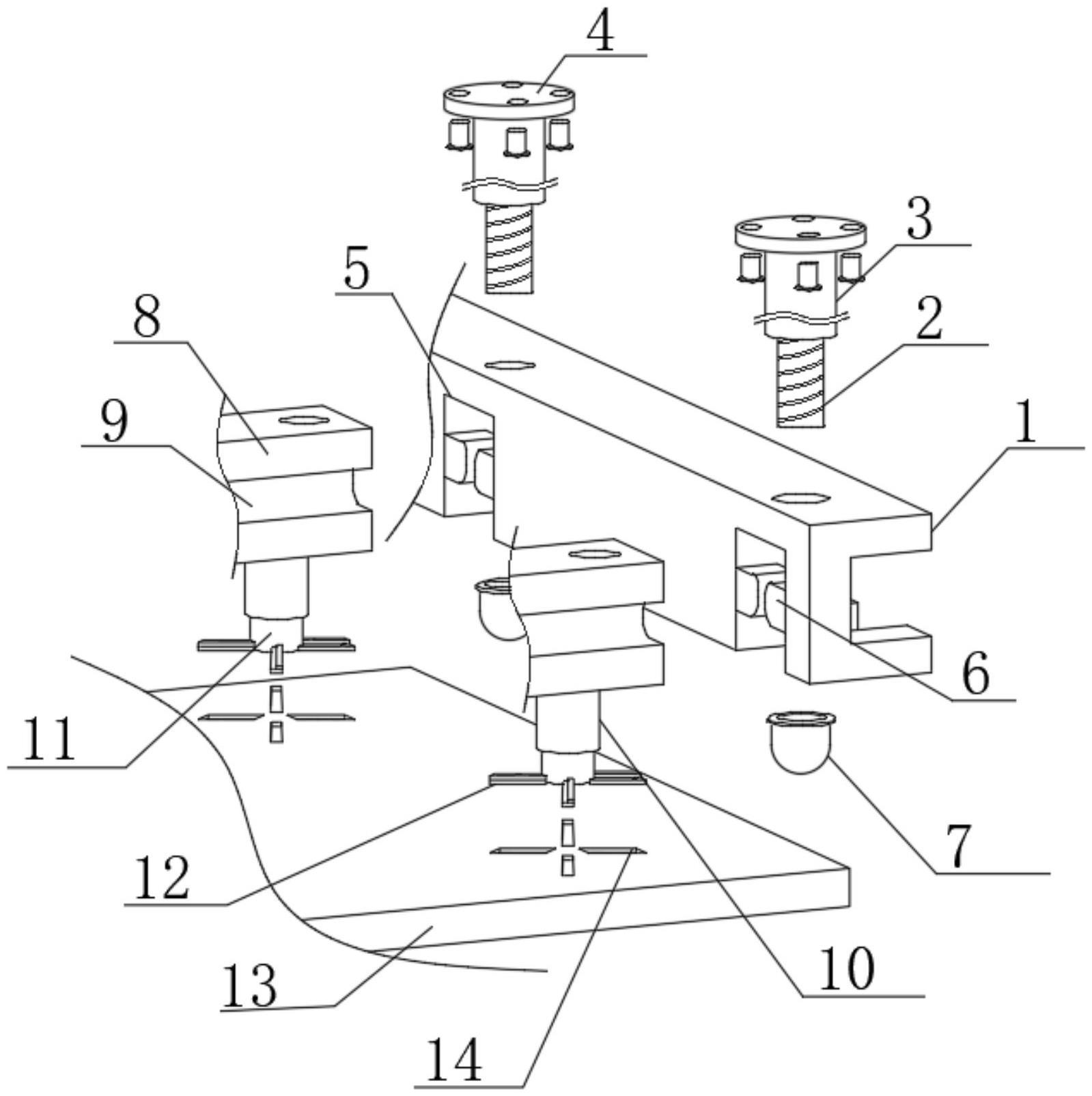 一种吊顶连接固定结构的制作方法