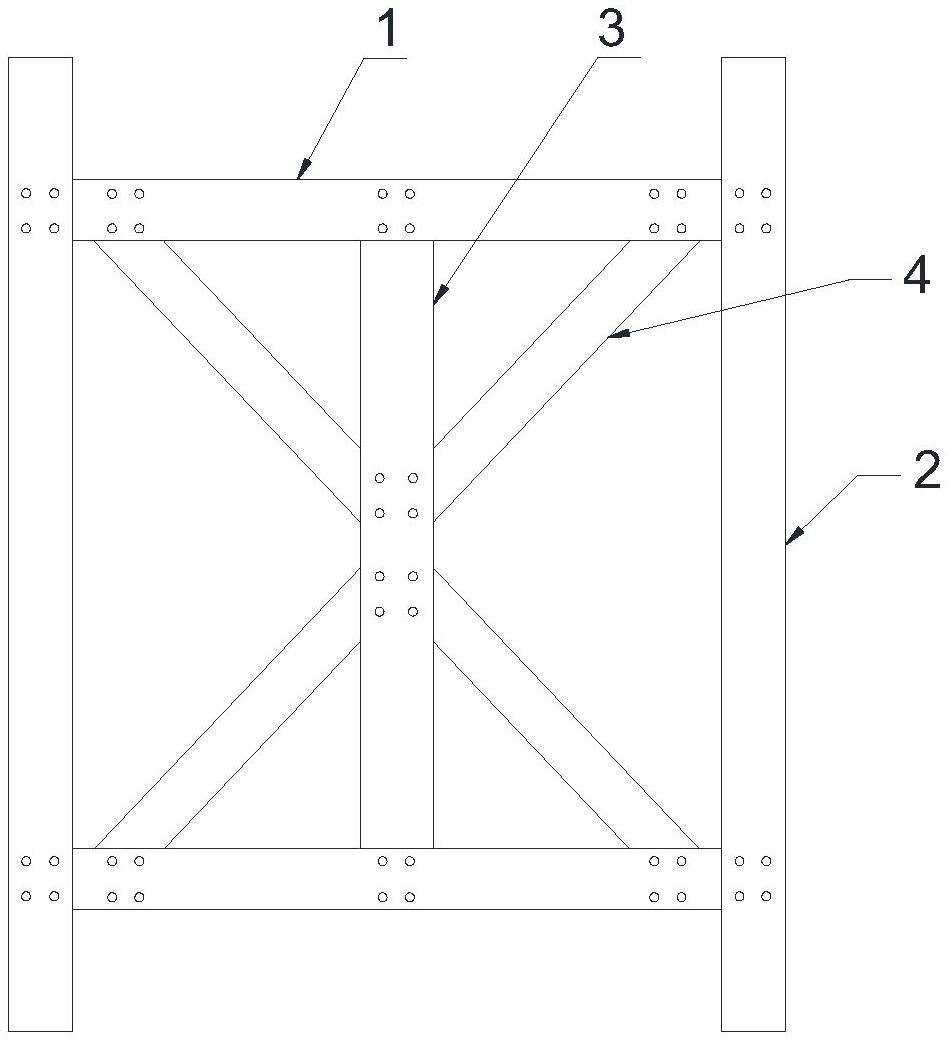 一种易安装的钢框架结构的制作方法
