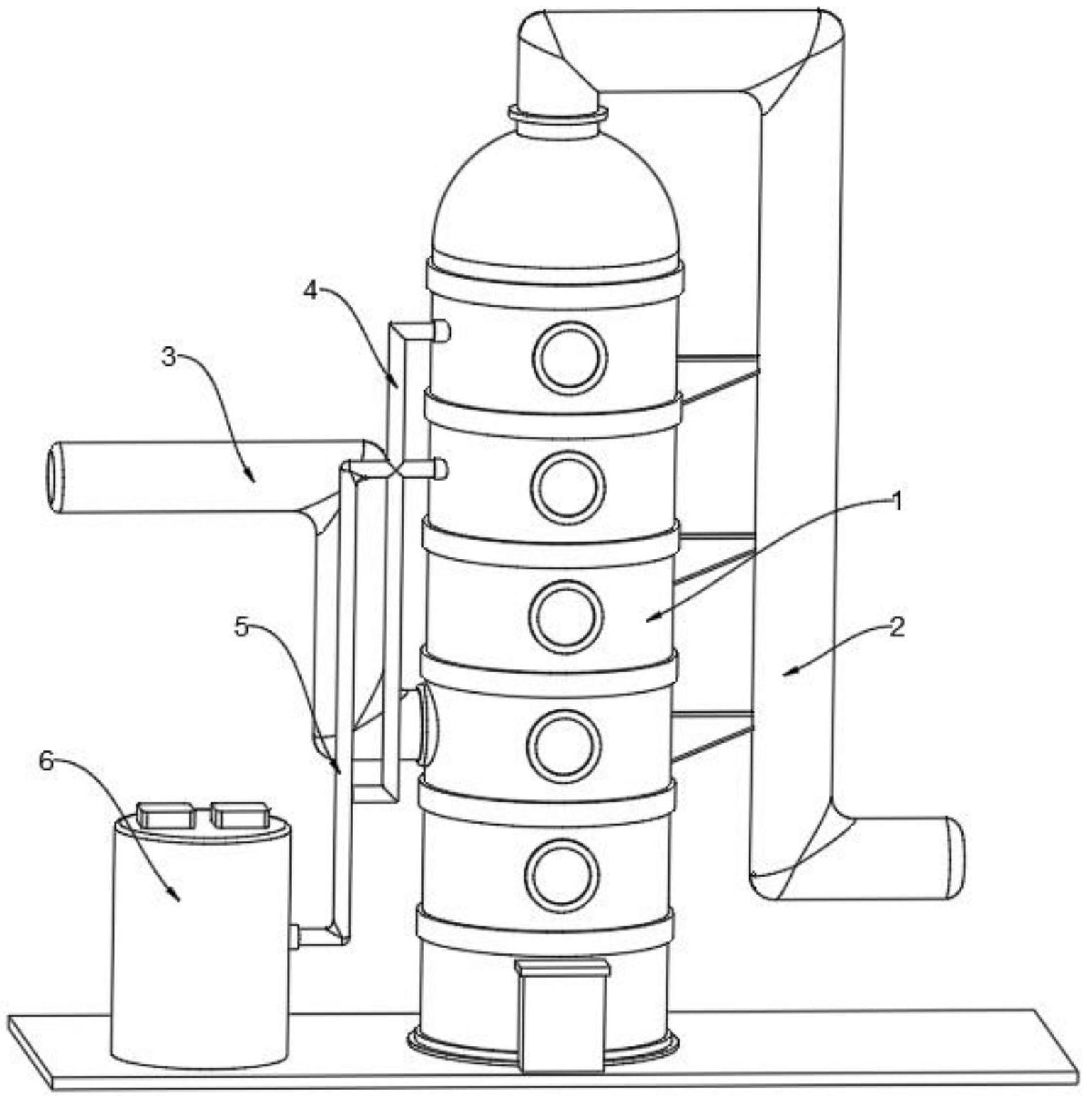 一种水喷淋除尘器设备的制作方法