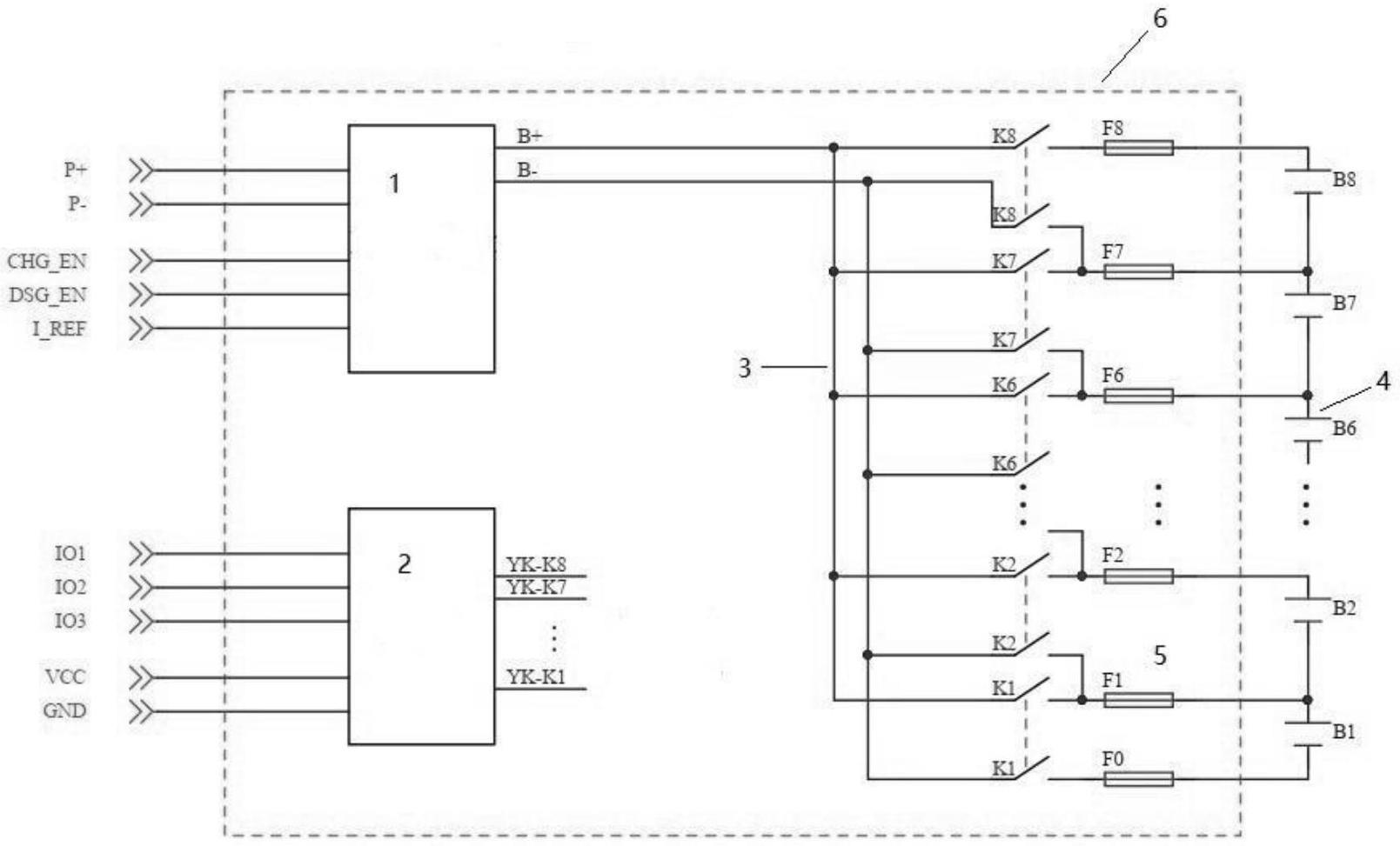 一种双向均衡矩阵管理模块的制作方法