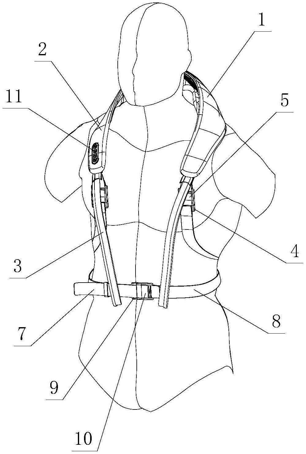 一种可拆装固定的肩颈按摩器的制作方法