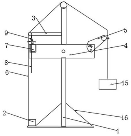 吊篮限位开关控制器的制作方法