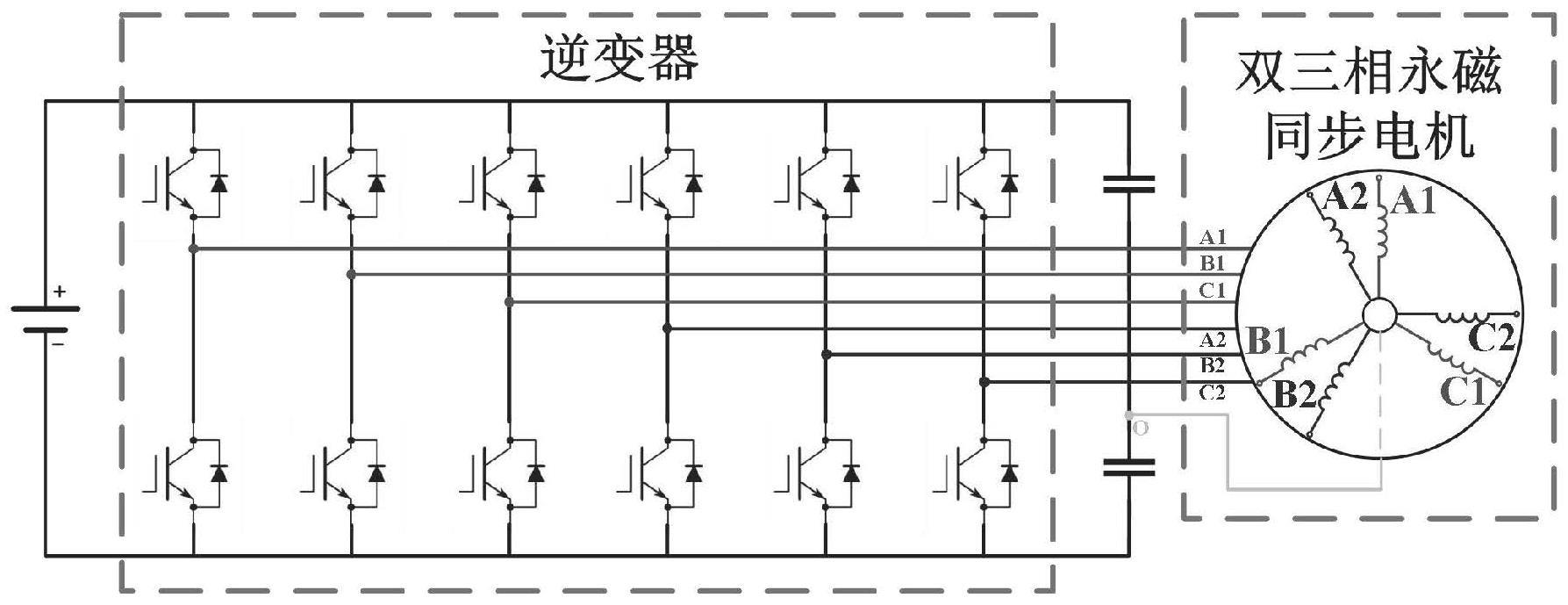 双三相电机单相开路转矩波动的抑制方法