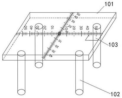 桥墩垫石锚栓孔验收装置的制作方法
