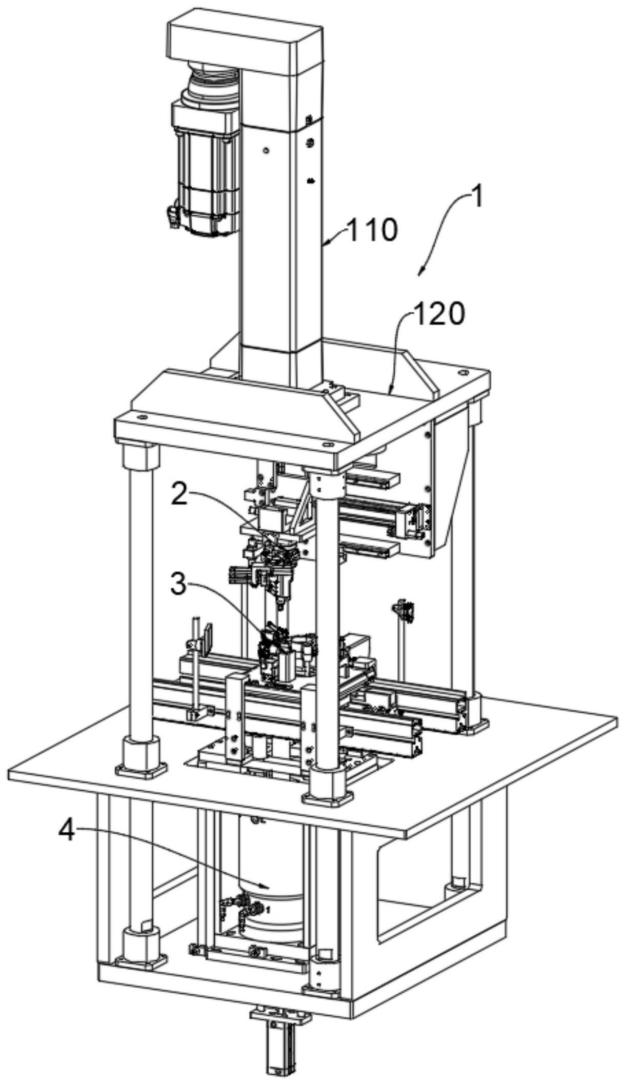 一种节气门水管压装装置的制作方法