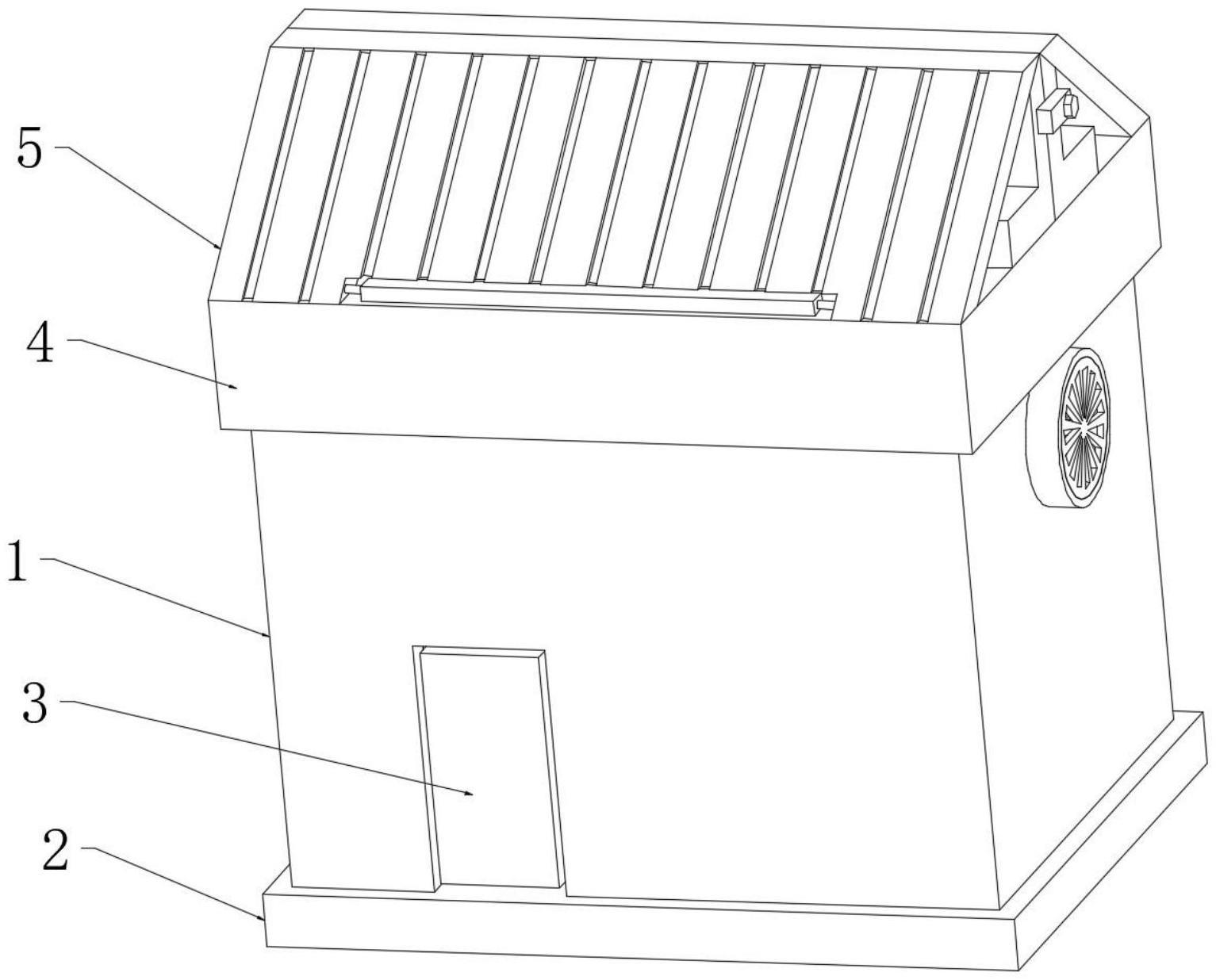 一种施工现场用综合性集装箱房的制作方法