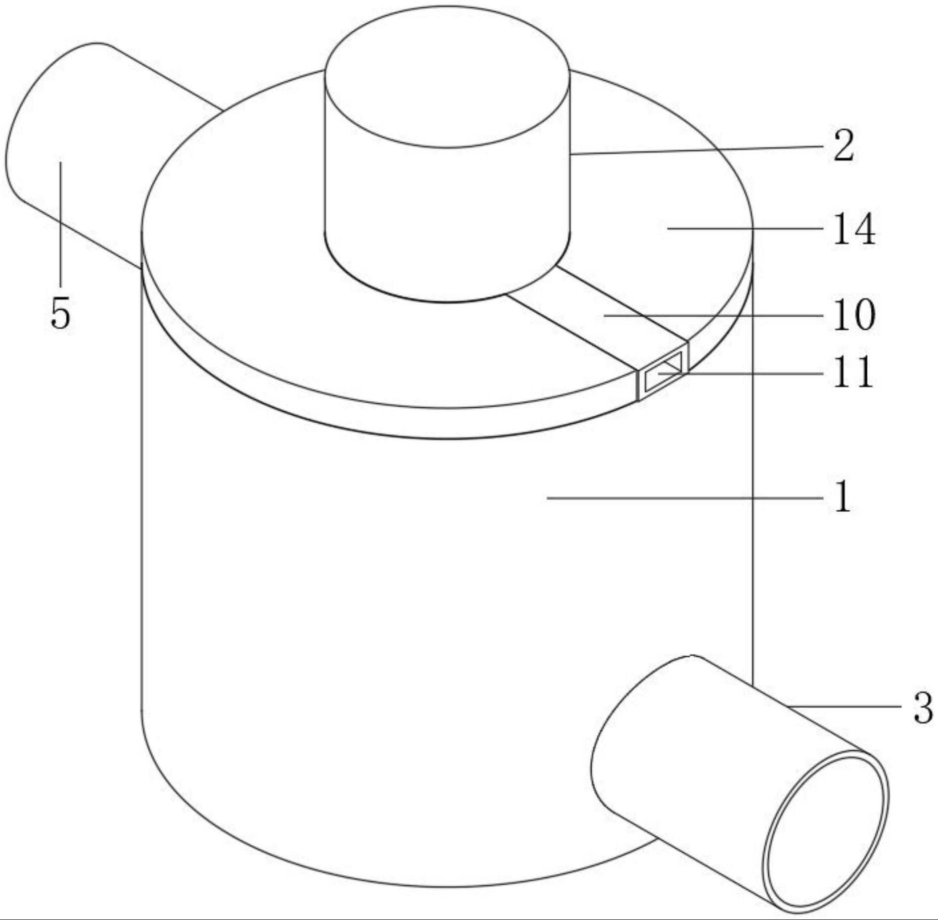 一种建筑给排水导流防涡器的制作方法