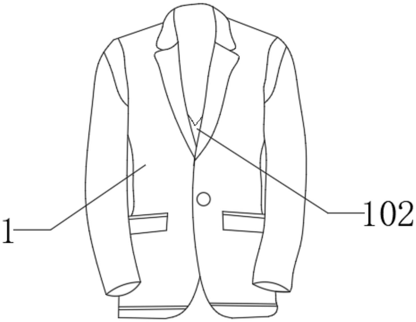 一种可脱卸马夹西服的制作方法