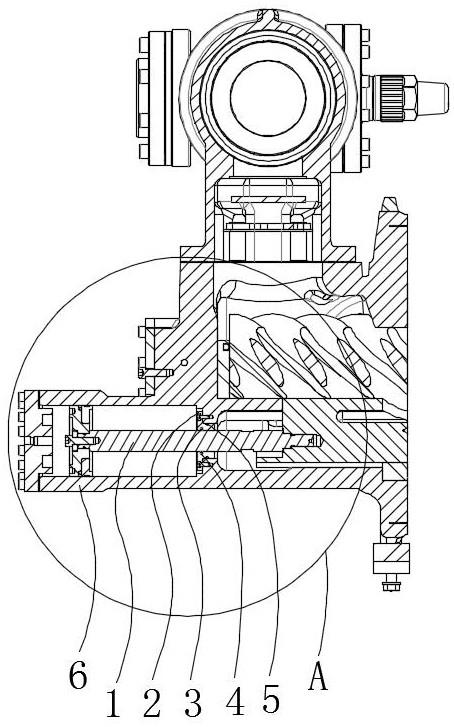 一种螺杆压缩机中的滑阀杆密封装置的制作方法