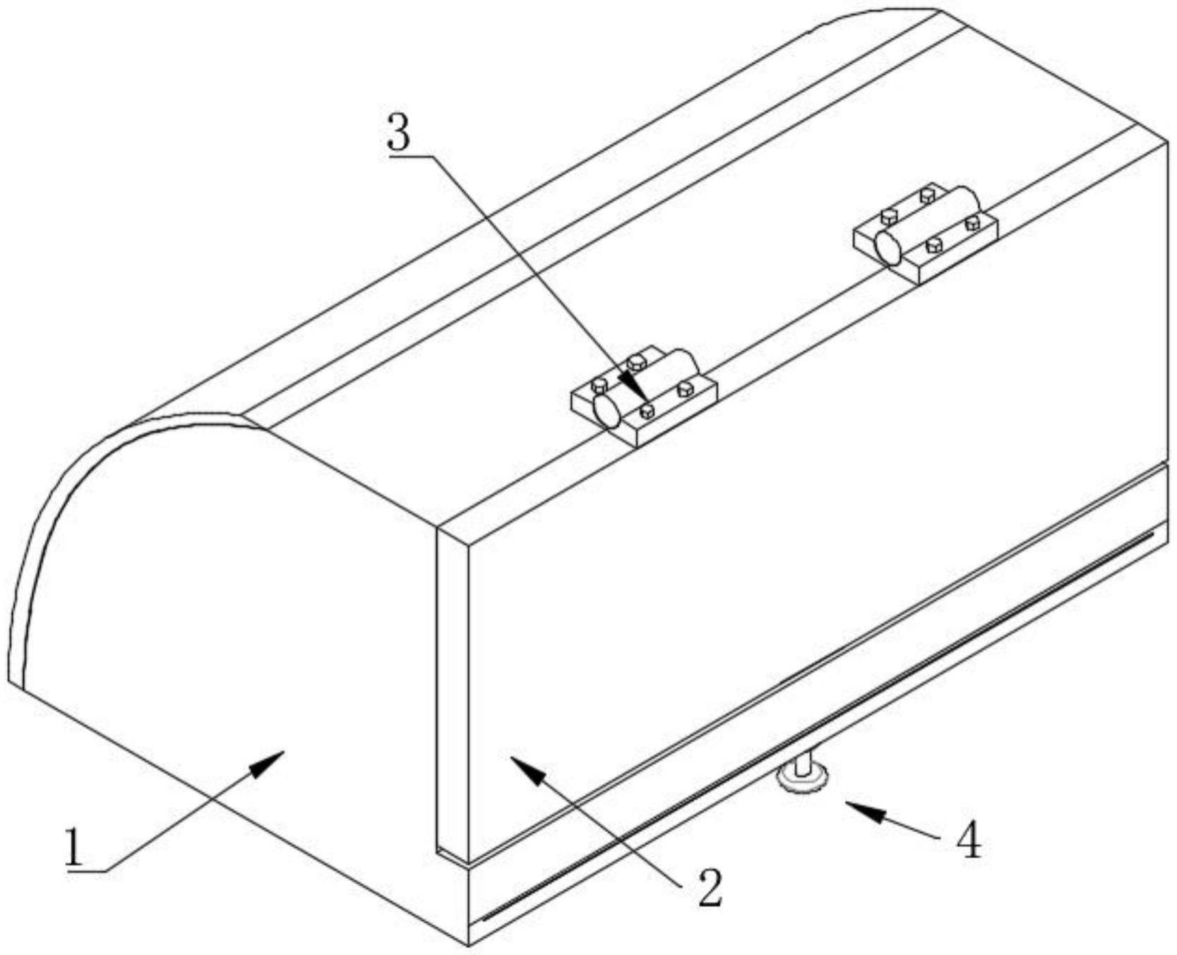 一种航空客机用的稳固型行李舱的制作方法