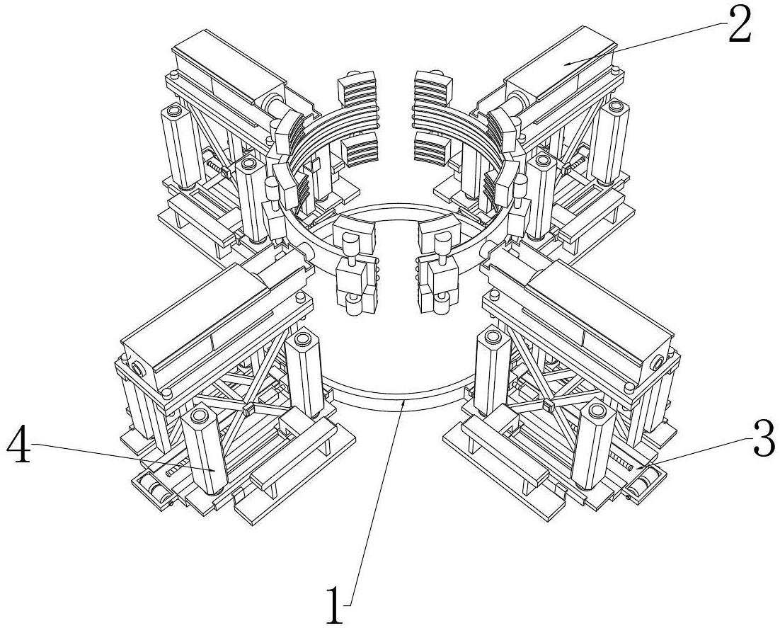 一种建筑工程检测用工程基桩检测固定装置