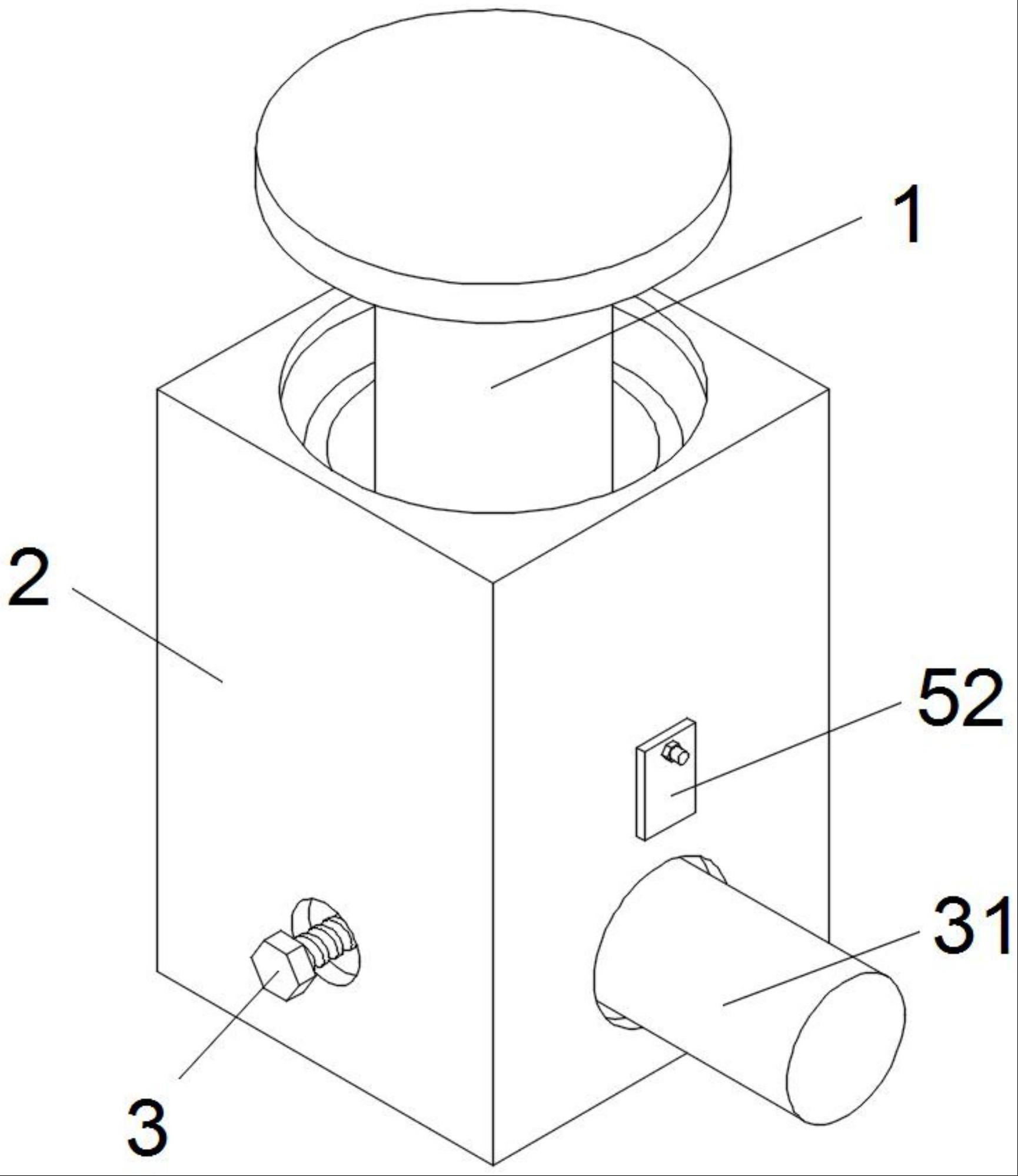 一种桥梁施工的临时支撑承重结构的制作方法