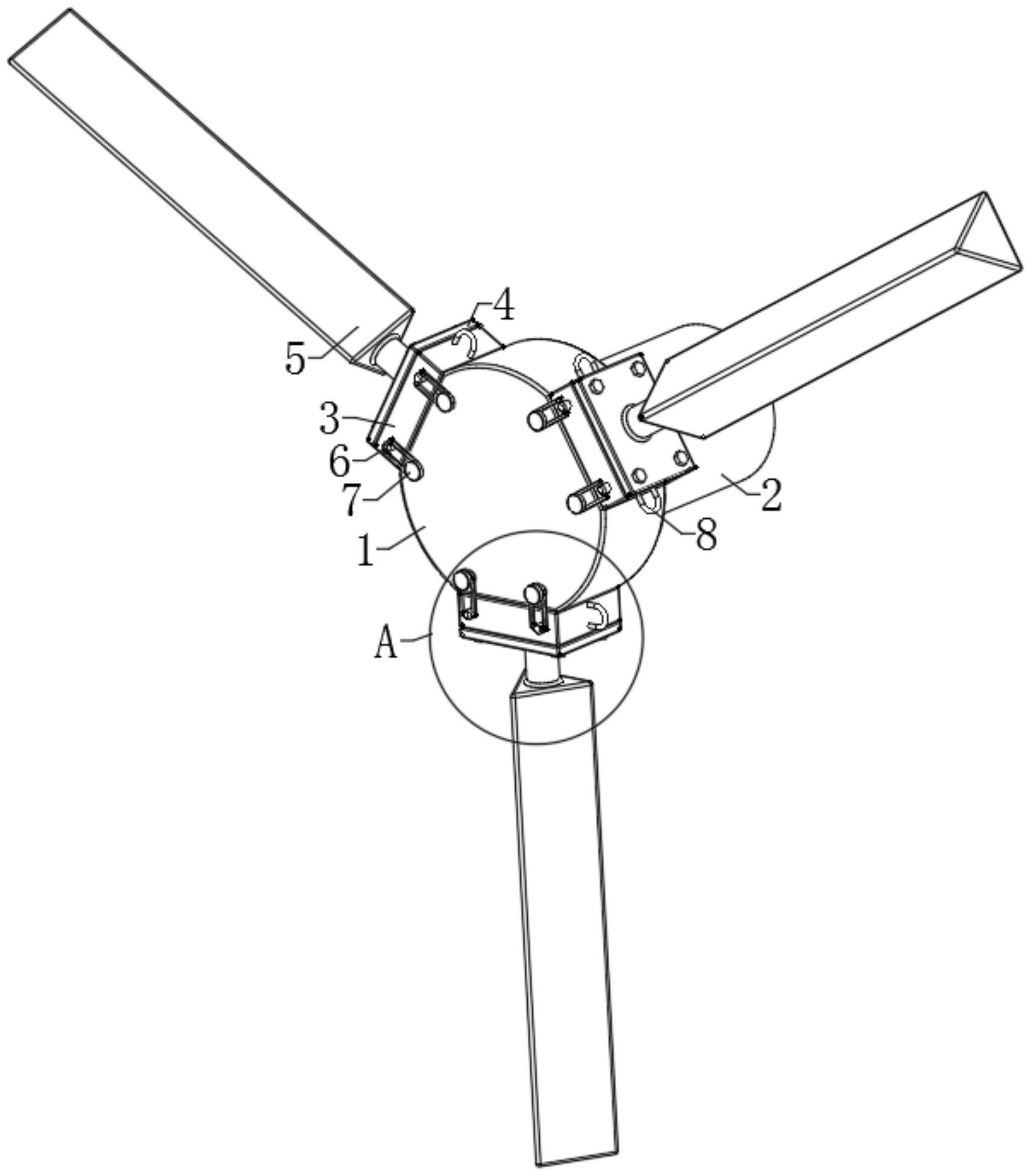 一种风力发电叶片加固结构的制作方法
