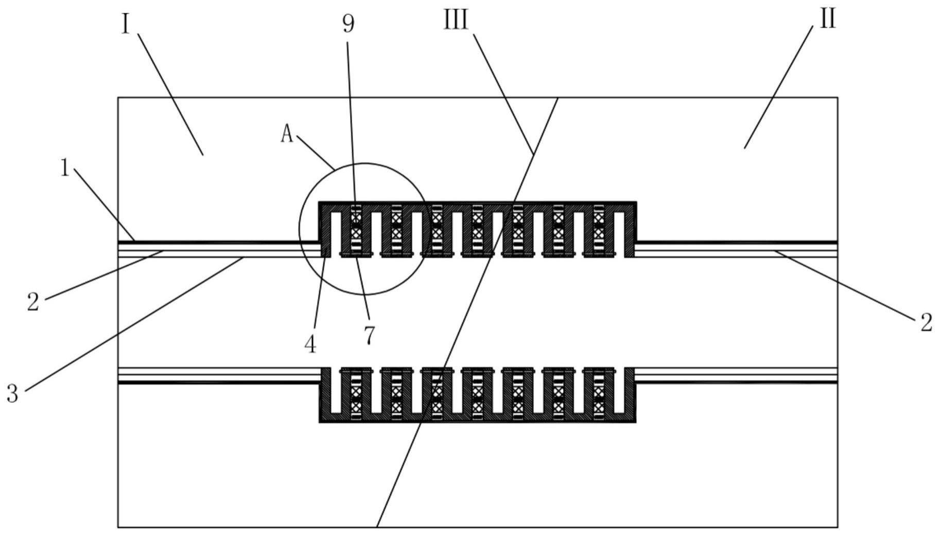 一种穿越活动断层的波纹管态隧道结构的制作方法