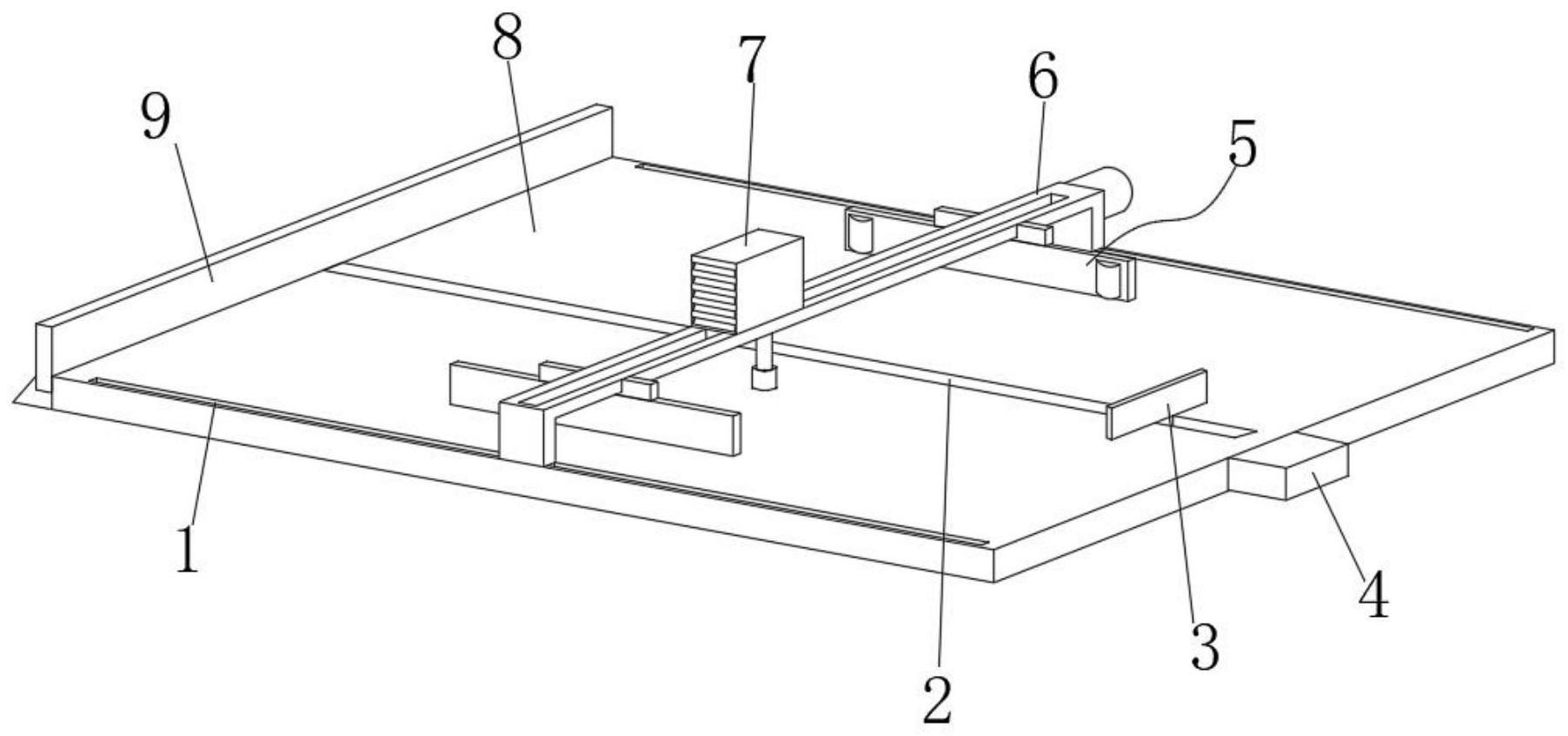 一种陶瓷槽板开槽校订结构的制作方法