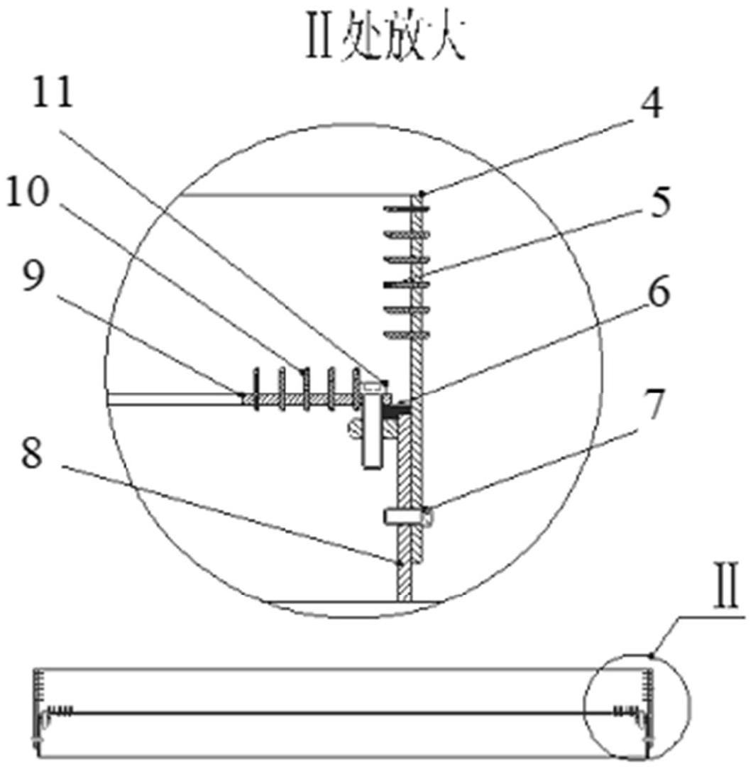 用于大型离心风机叶轮与进风口的可调式机械密封装置的制作方法