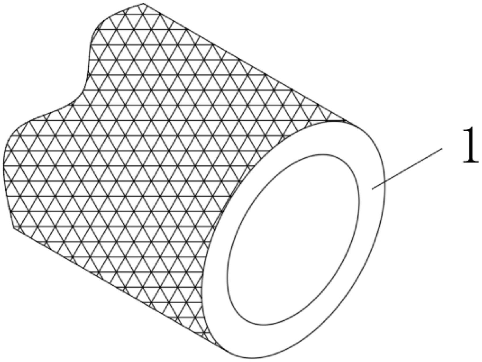 一种燃油管高耐磨编织护套的制作方法
