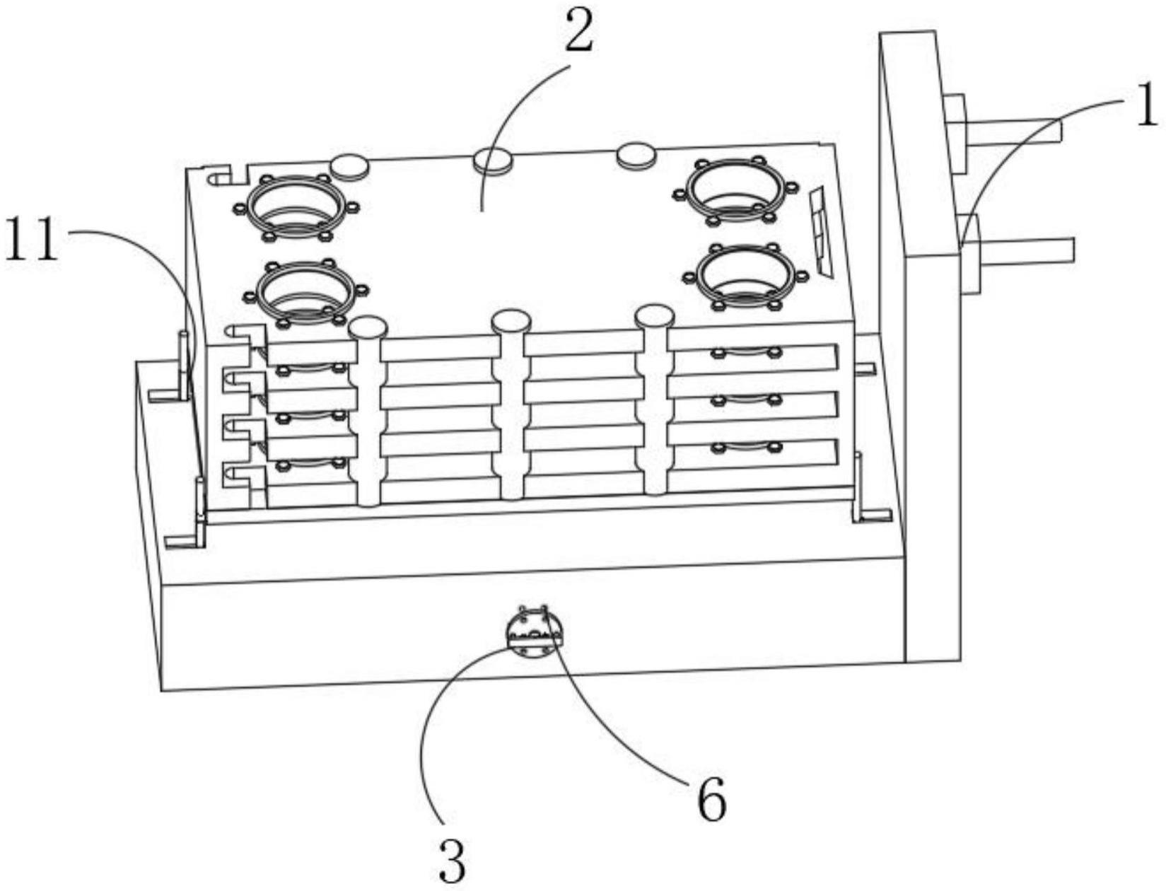一种移动式的小型板式换热器的制作方法