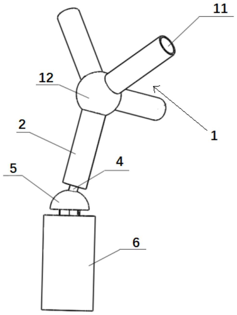 光伏支架与桩基础之间的连接装置及连接方法与流程