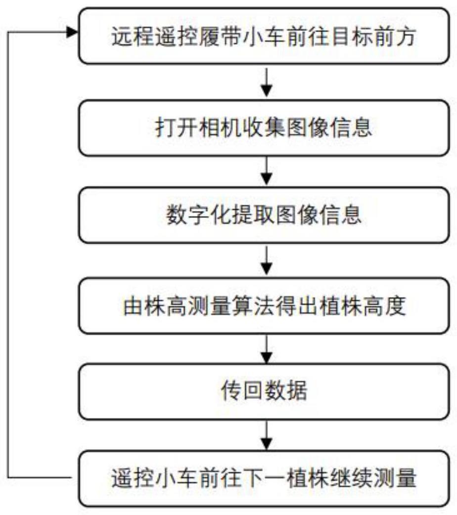 一种基于机器视觉的农作物植株高遥测方法及系统