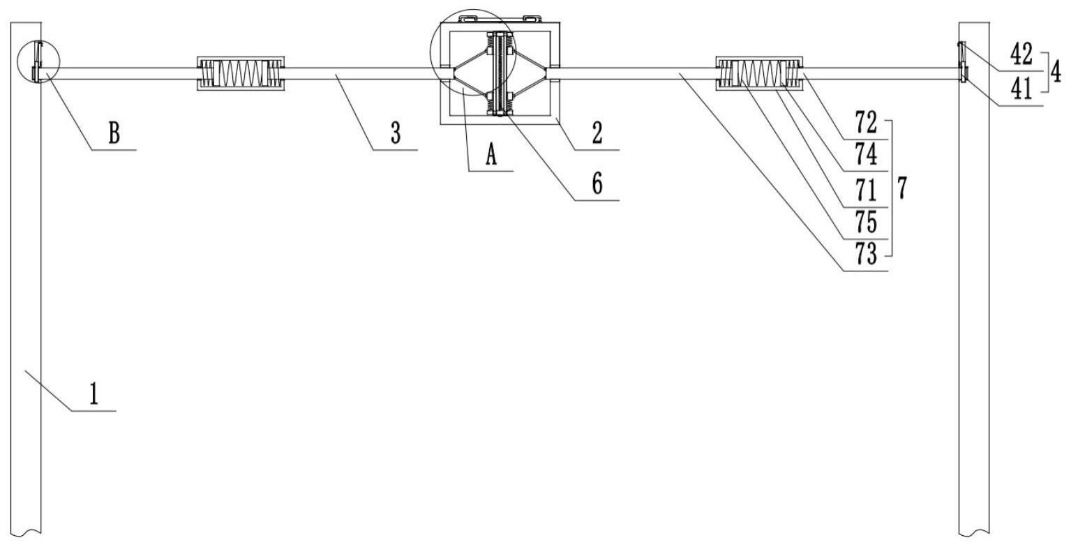 一种集装箱船绑扎桥综合减振机构的制作方法