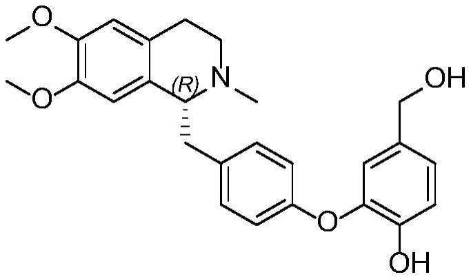 单苄基异喹啉生物碱及其制备方法和应用与药物组合物