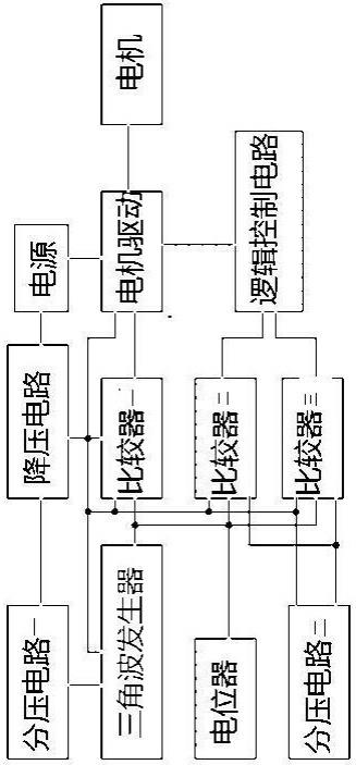 一种电机运动组件调试电路的制作方法