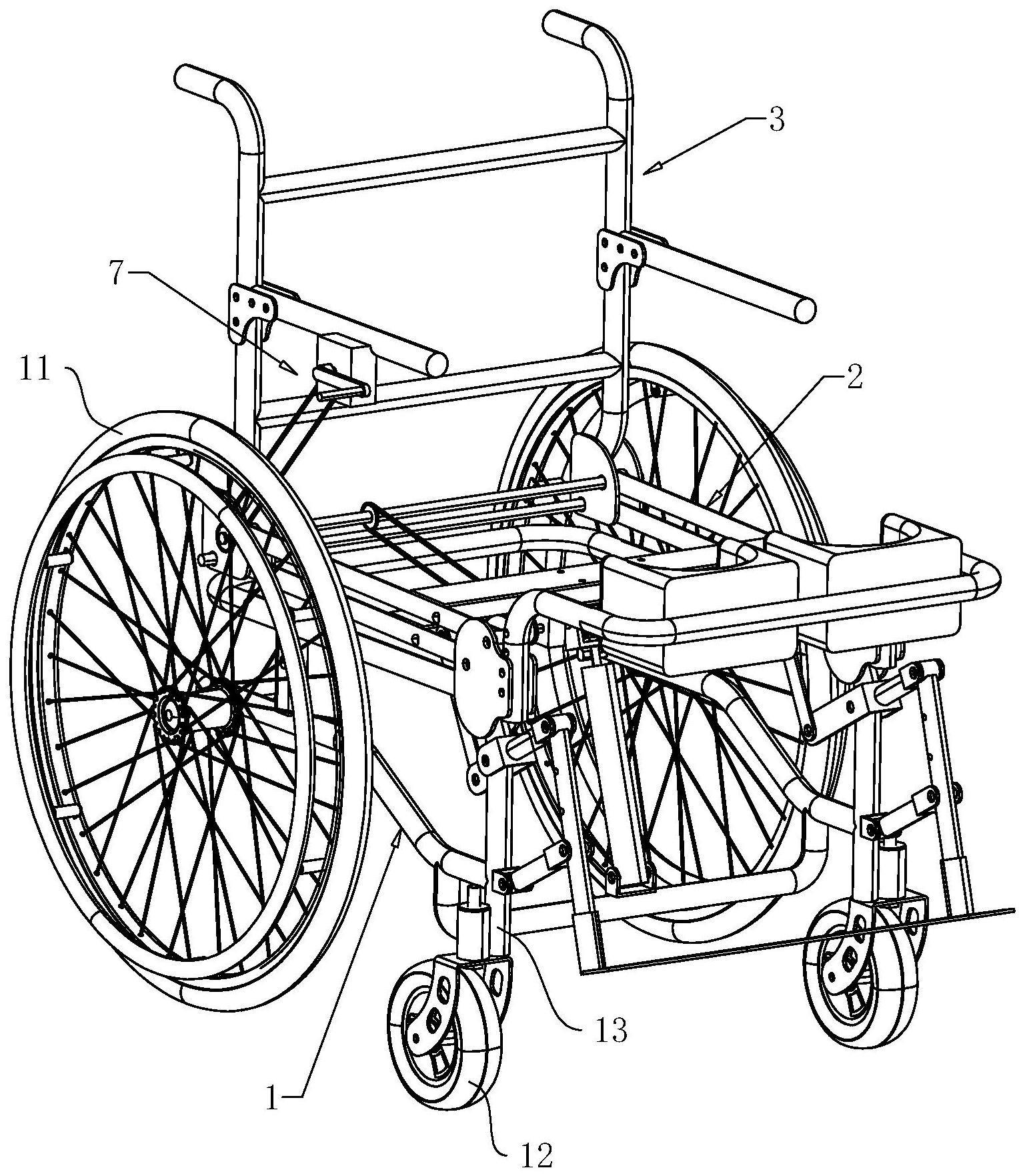一种站立式轮椅的制作方法