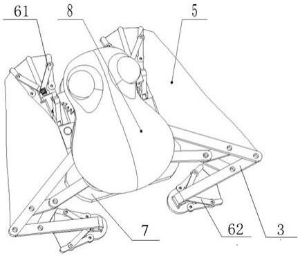 一种蛙机器人及其实现的多姿态运动控制方法与流程