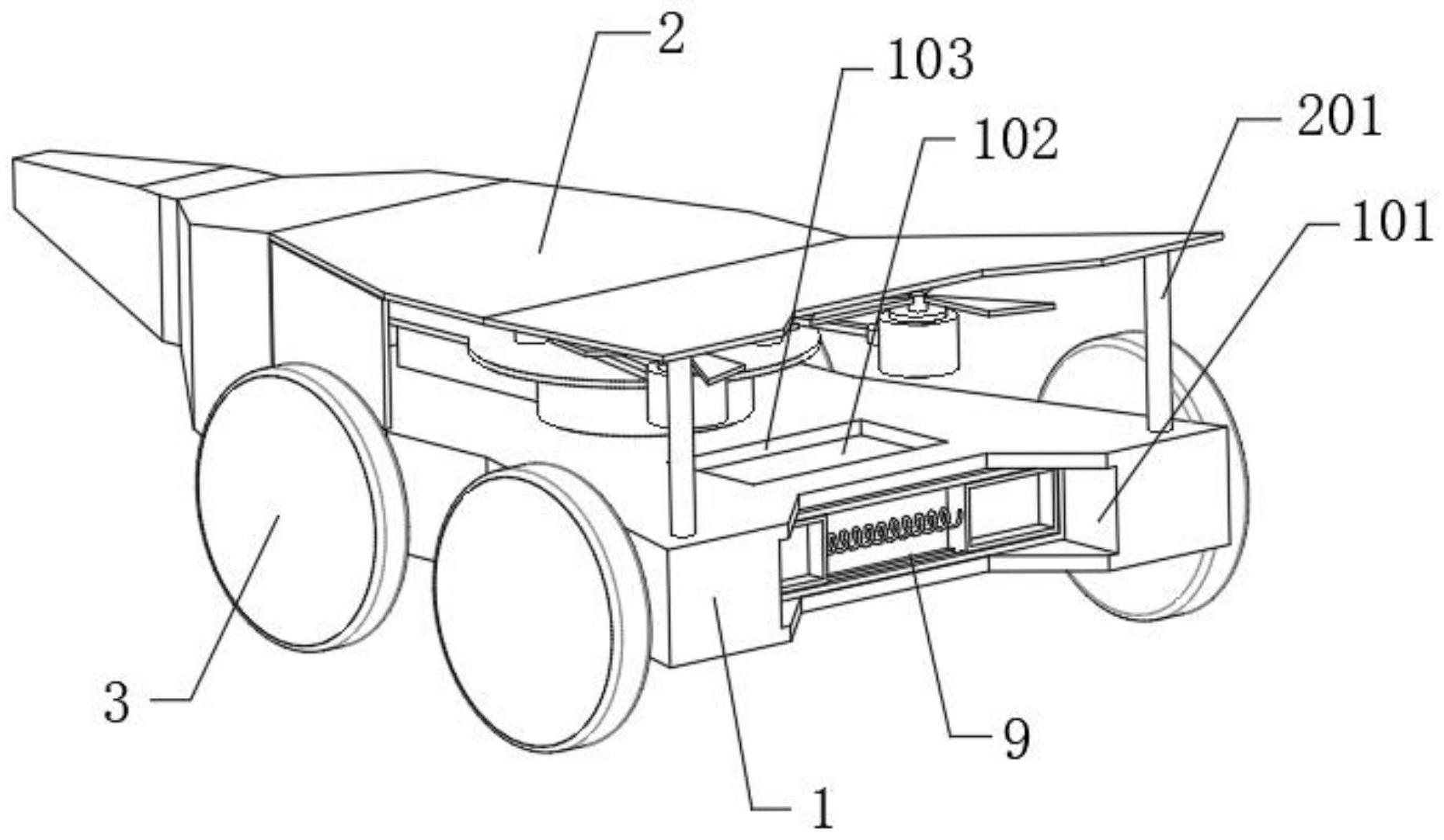 陆空两用汽车运动模型